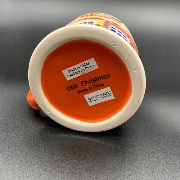 The Home Depot Coffee Mug 19oz Mr. Christmas Ceramic 2013 Holiday Christmas - Picture 8 of 8